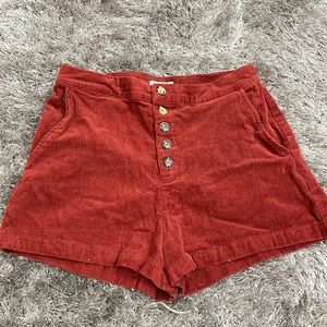GB corduroy shorts